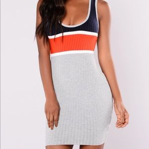 Sexy and Sporty knit dress